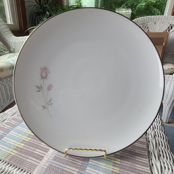 Vintage 1960s Noritake China Dinner Plate Pasadena 10-5/8" Item 6311 Rosebuds - Picture 1 of 7